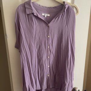 Lavender Madewell Button up top